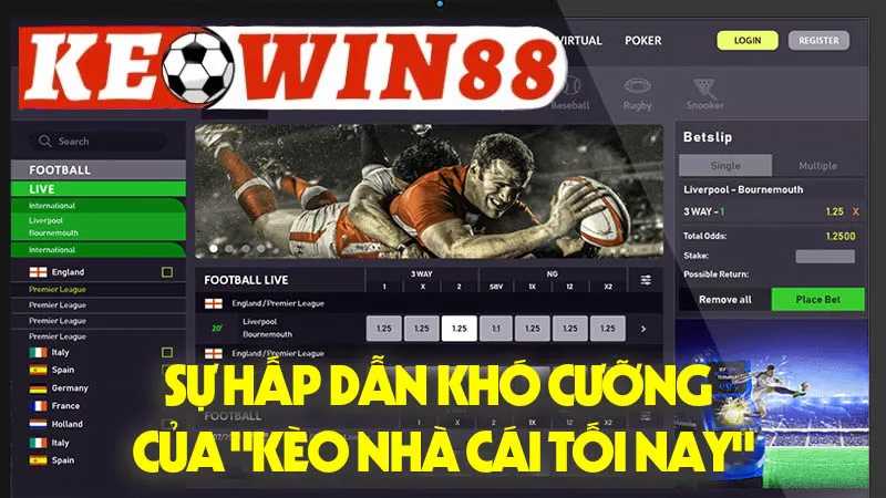 Sự Hấp Dẫn Khó Cưỡng Của "Kèo Nhà Cái Tối Nay"